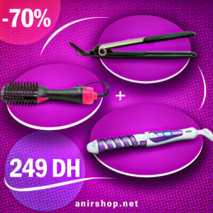 Brosse one step +Plack + boucleur