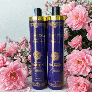 Crystal Royal Premium – Protein Treatment & Deep Cleansing Shampoo Set